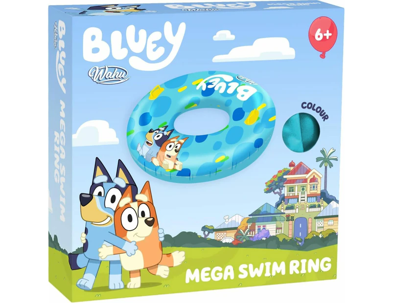 Wahu - Bluey Mega Swim Ring 15-25Kg 4+