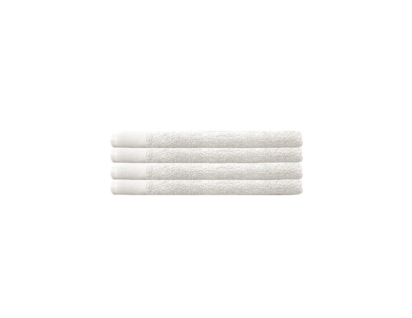 Bambury Elvire Hand Towel 4 Pack - Ivory