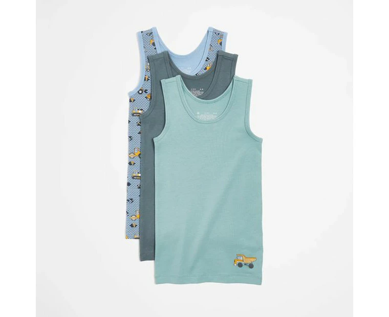 Target Boys Maxx Vest 3 Pack - Blue