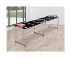 Professional 8ft Beer Pong Table Drinking Game