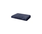 Bambury Ultra soft Elvire Face Washer Navy 33x33cm Cotton Woven Home Decor