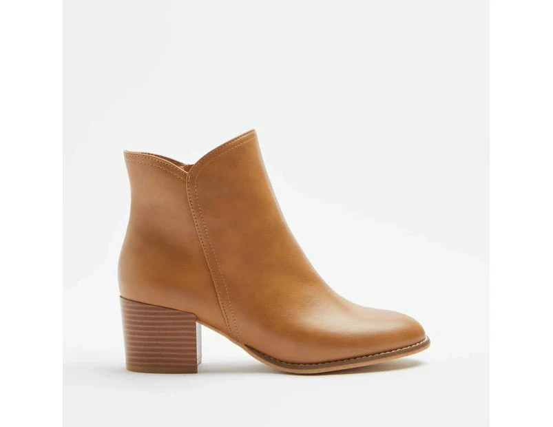 Target Womens Ankle Boot - Leila - Brown