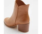 Target Womens Ankle Boot - Leila - Brown