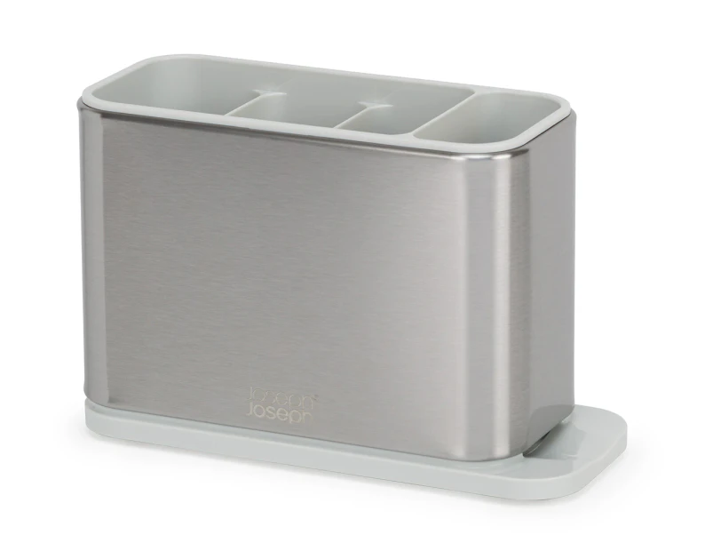 Joseph Joseph Surface Stainless Steel Cutlery Drainer - Stone