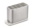 Joseph Joseph Surface Stainless Steel Cutlery Drainer - Stone