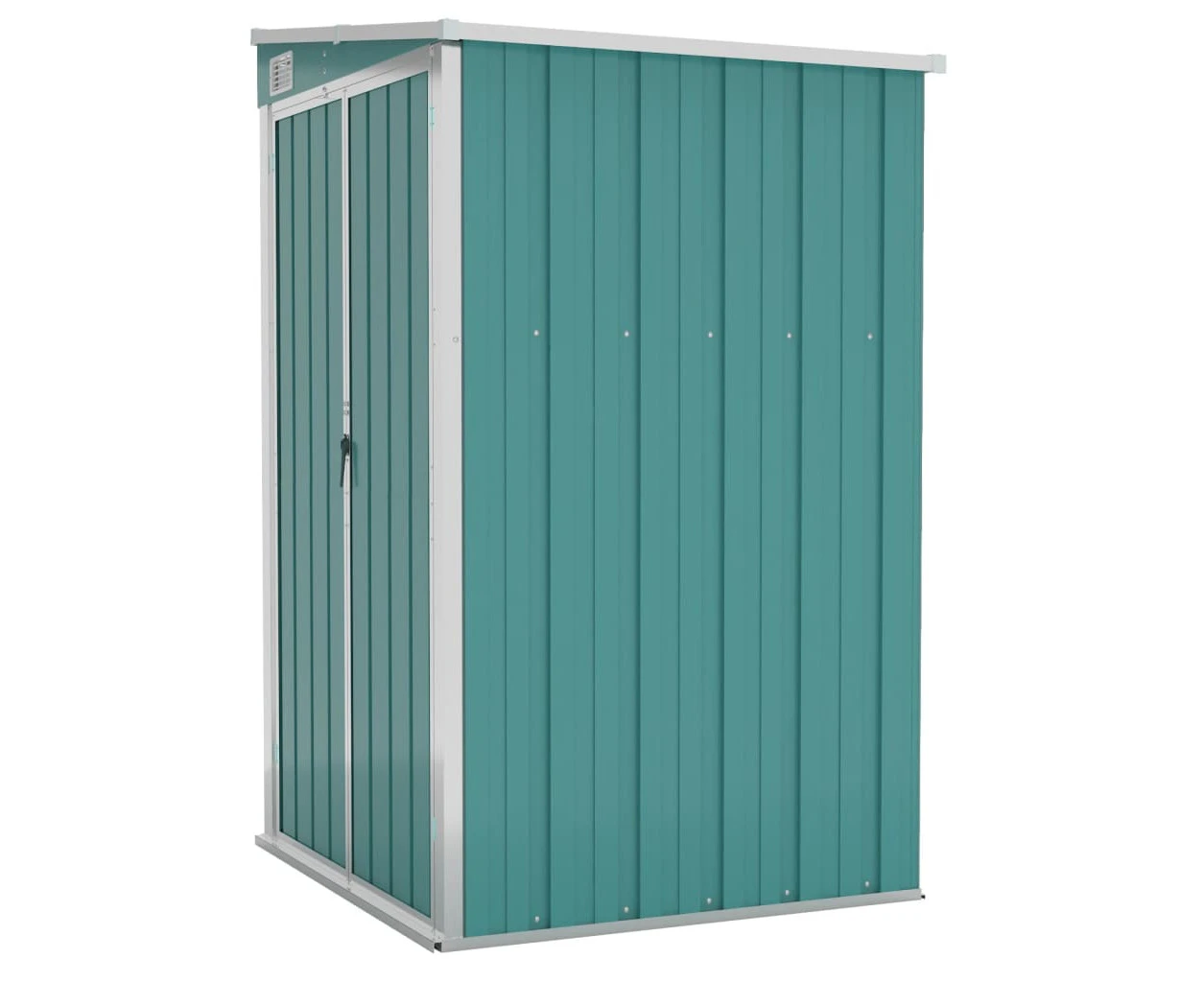 vidaXL Wall-mounted Garden Shed Storage House Outdoor Multi Colours/Sizes - Green