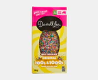 2 x Darrell Lea Hand Rolled 100s & 1000s Easter Egg Original 135g