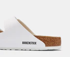 Birkenstock Unisex Arizona Regular Fit Sandals - White