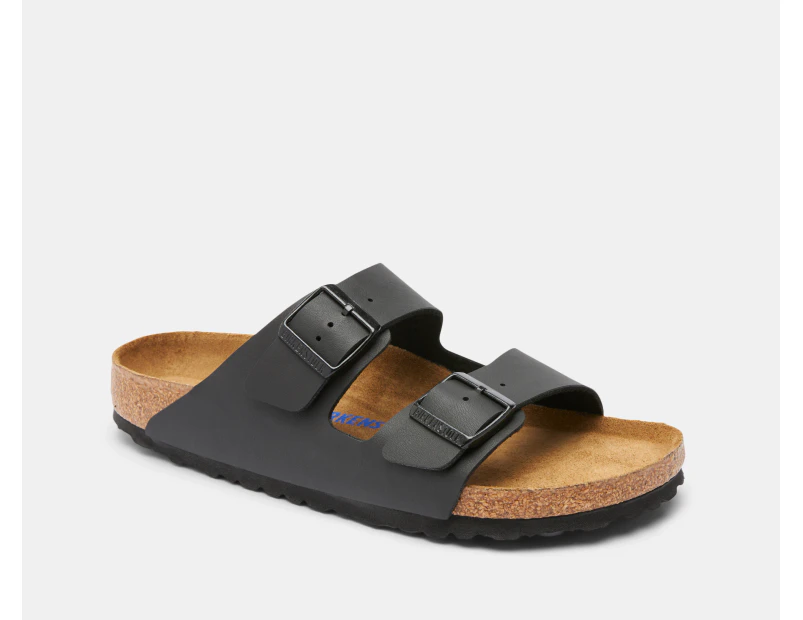 Birkenstock Unisex Arizona Regular Fit Soft Footbed Sandals - Black