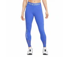 Nike Pro Womens Mid-Rise Tights - Blue