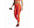 adidas Womens High Rise Optime Power 7/8 Tights - Red