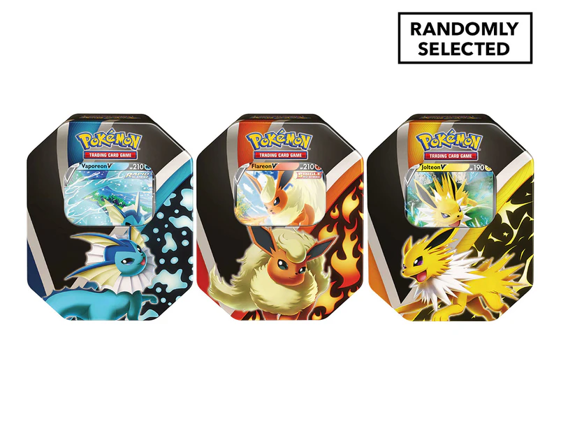Pokémon TCG Eevee Evolutions Tin - Assorted (Randomly Selected)