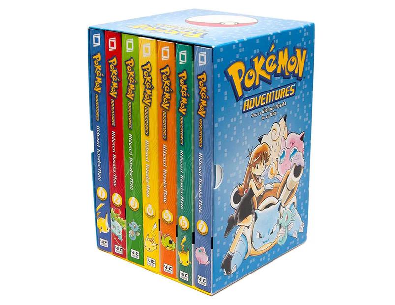 Pokemon Adventures Red & Blue Box Set (Set Includes Vols. 1-7) : Set includes Vol. 1-7