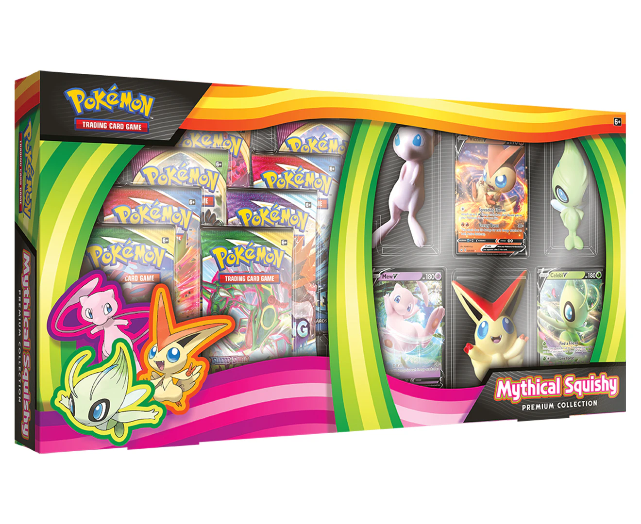 Pokémon TCG Mythical Squishy Premium Collection Box