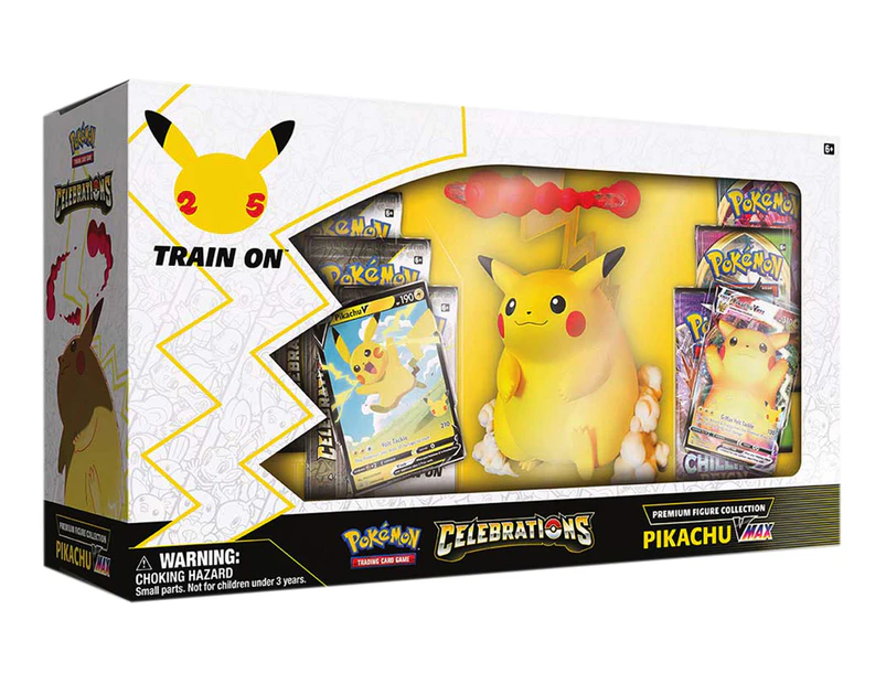 Pokémon TCG Premium Pikachu VMAX Celebrations Collection Set