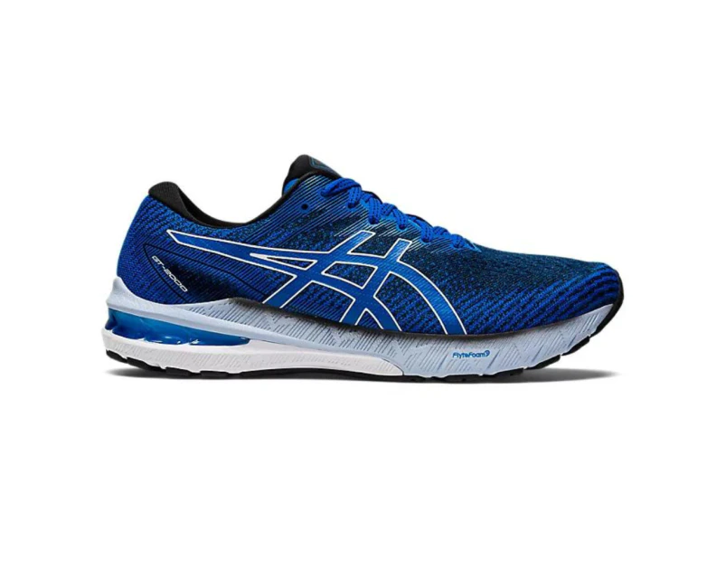 Asics Men's Running Shoes Gt 2000 10 Electric Blue & White