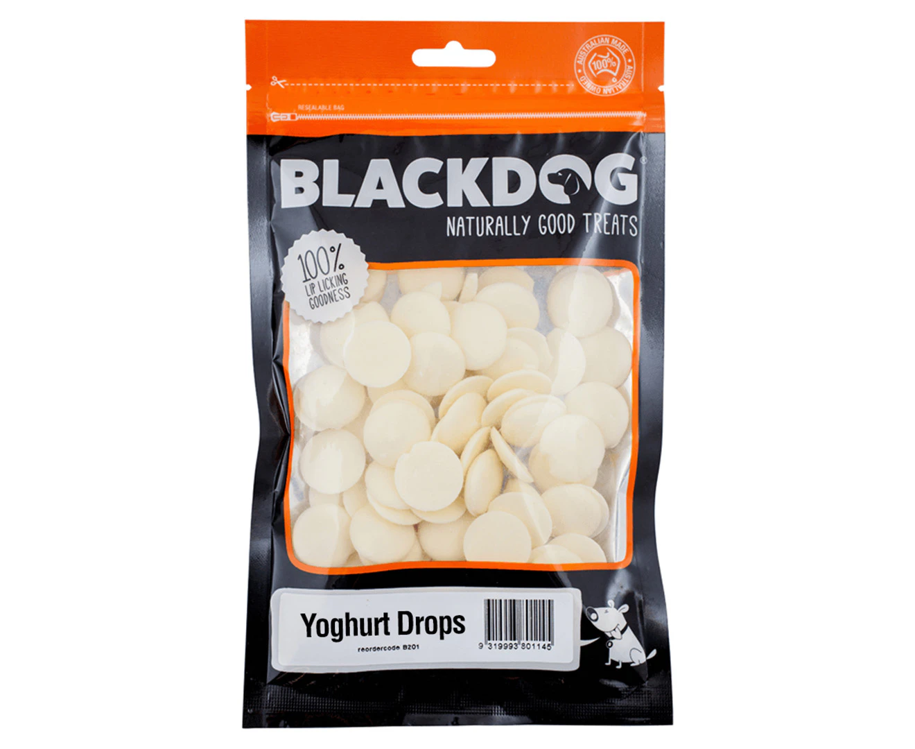 Blackdog Yoghurt Drops Dog Treats 1kg