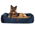 Paws & Claws Large 90x70cm Moscow Walled Pet Bed - Blue