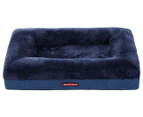 Paws & Claws 65x50cm Winston Orthopedic Foam Walled Pet Bed - Navy