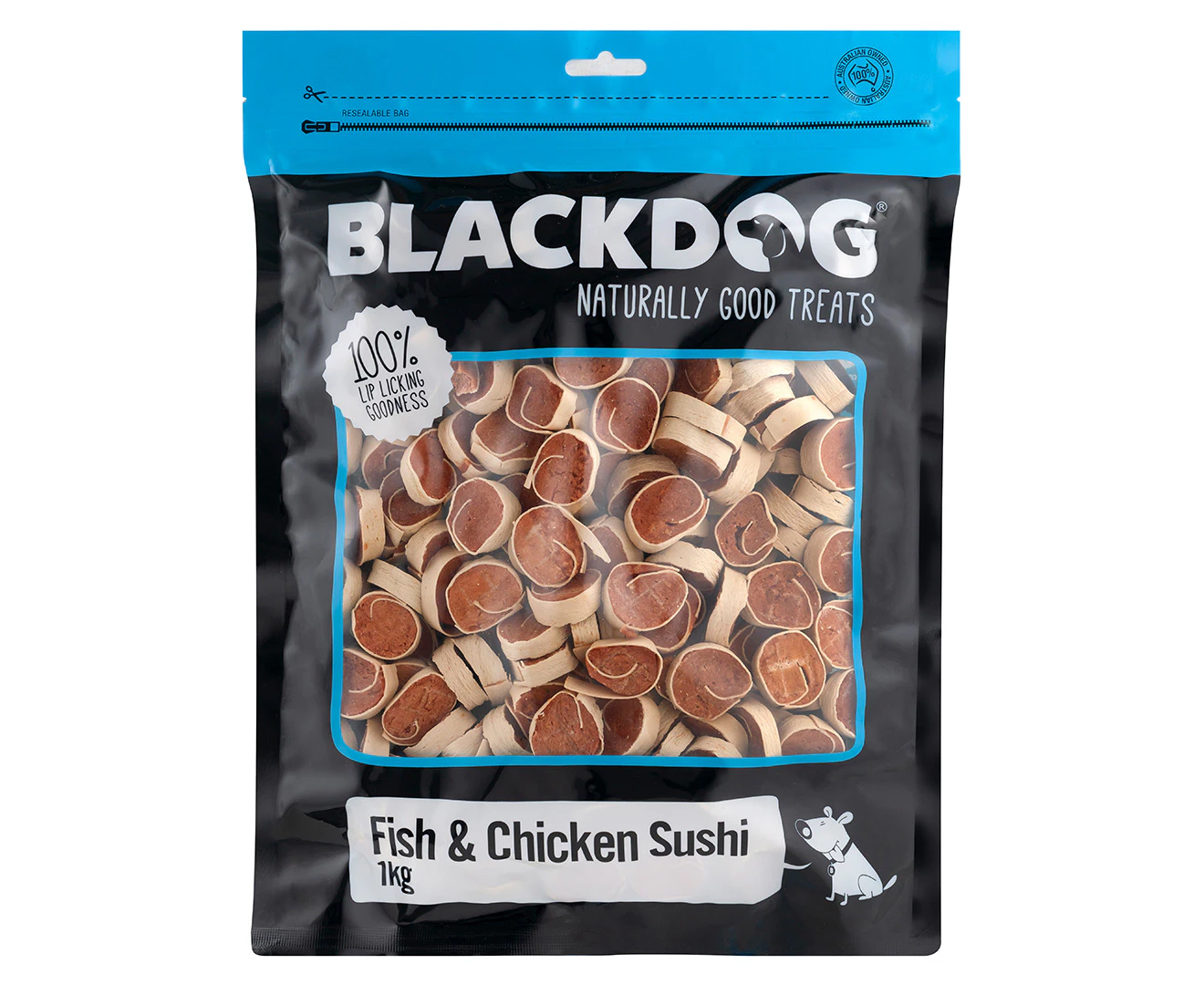 Blackdog Fish & Chicken Sushi Dog Treats 1kg