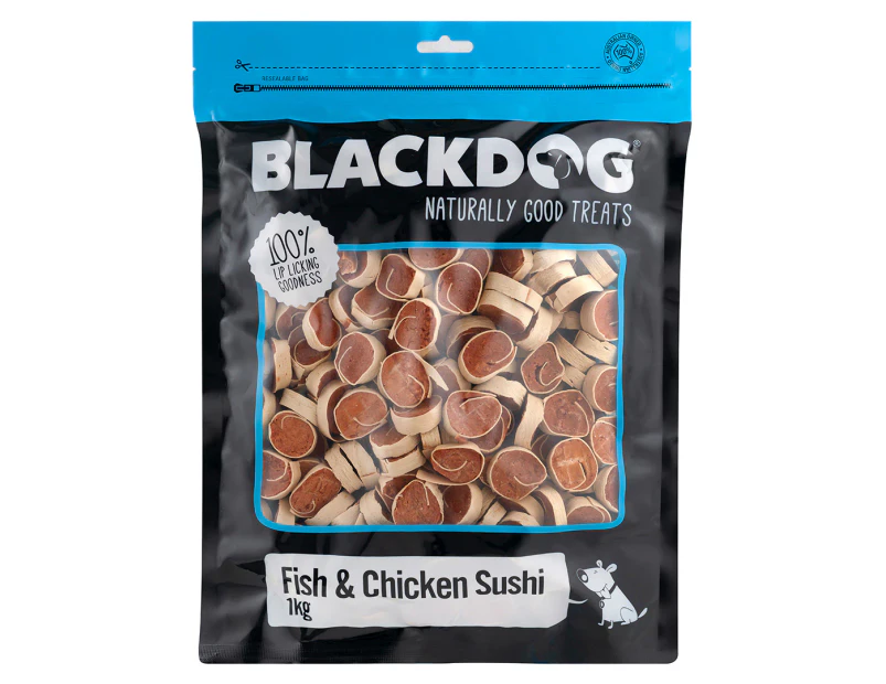Blackdog Fish & Chicken Sushi Dog Treats 1kg