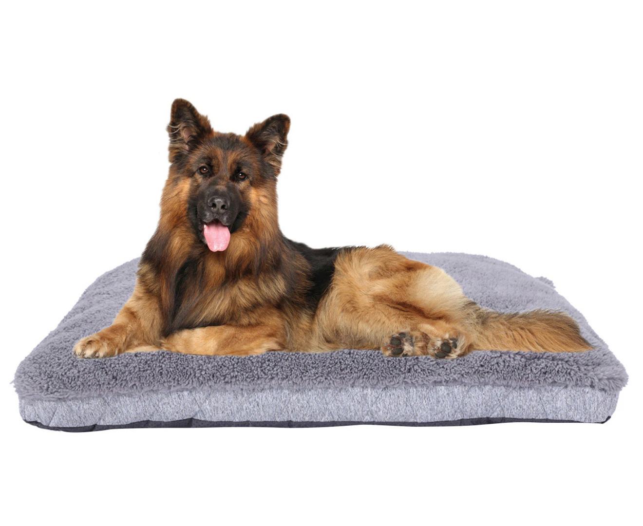 Paws & Claws Large Primo Quilted Mattress Pet Bed - Grey