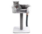 Paws & Claws 60cm Catsby Fitzroy Scratching Post - Light Grey