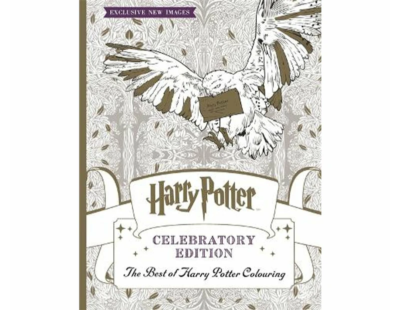 Harry Potter Colouring Book Celebratory Edition : The Best of Harry Potter colouring - an official colouring book