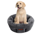 Paws & Claws 48cm Moscow Snuggler Pet Bed - Dark Grey