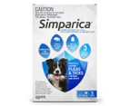 3pk Simparica Flea & Tick Chews For Medium Dogs 10.1-20kg
