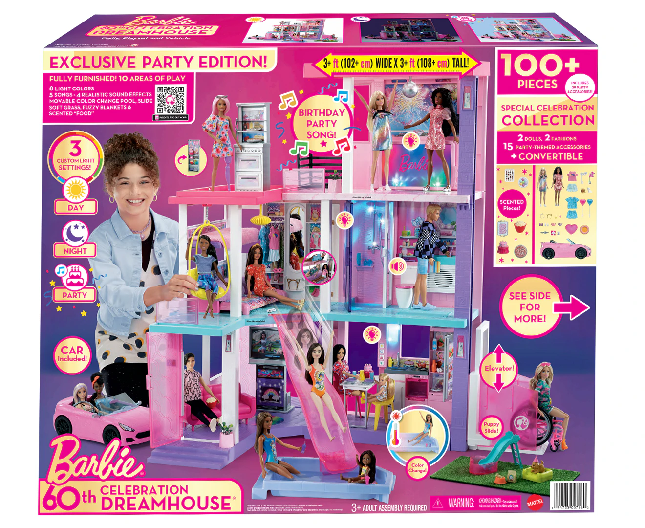 Barbie 60th Celebration Dreamhouse Playset