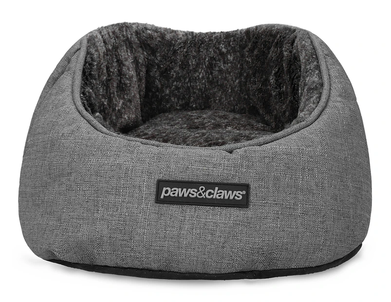 Paws & Claws 36x30cm Pia Chinchilla Snuggler - Grey
