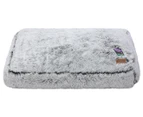 Paws & Claws Extra Large Calming Plush Mattress - Silver