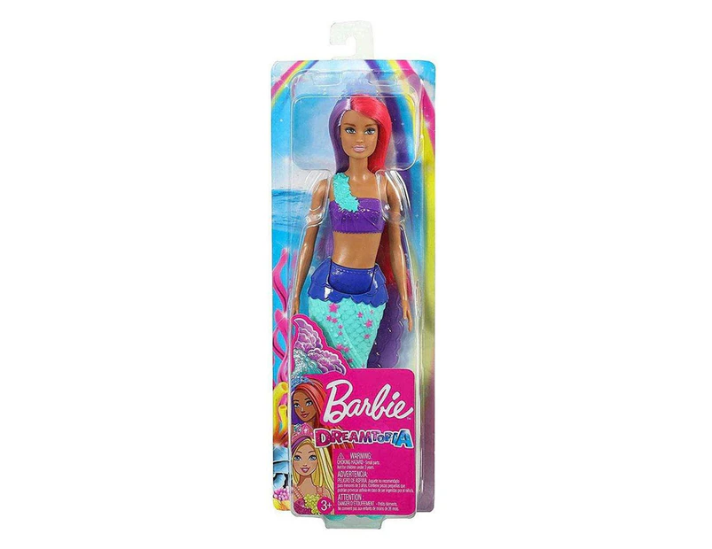 Barbie Dreamtopia Mermaid Doll - Purple/Red