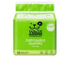 Wags & Wiggles Large Disposable Diapers for Dogs 12pk