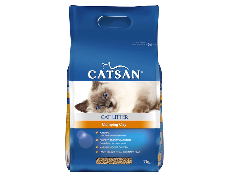 Catsan Ultra Natural Clumping Clay Cat Litter 7kg