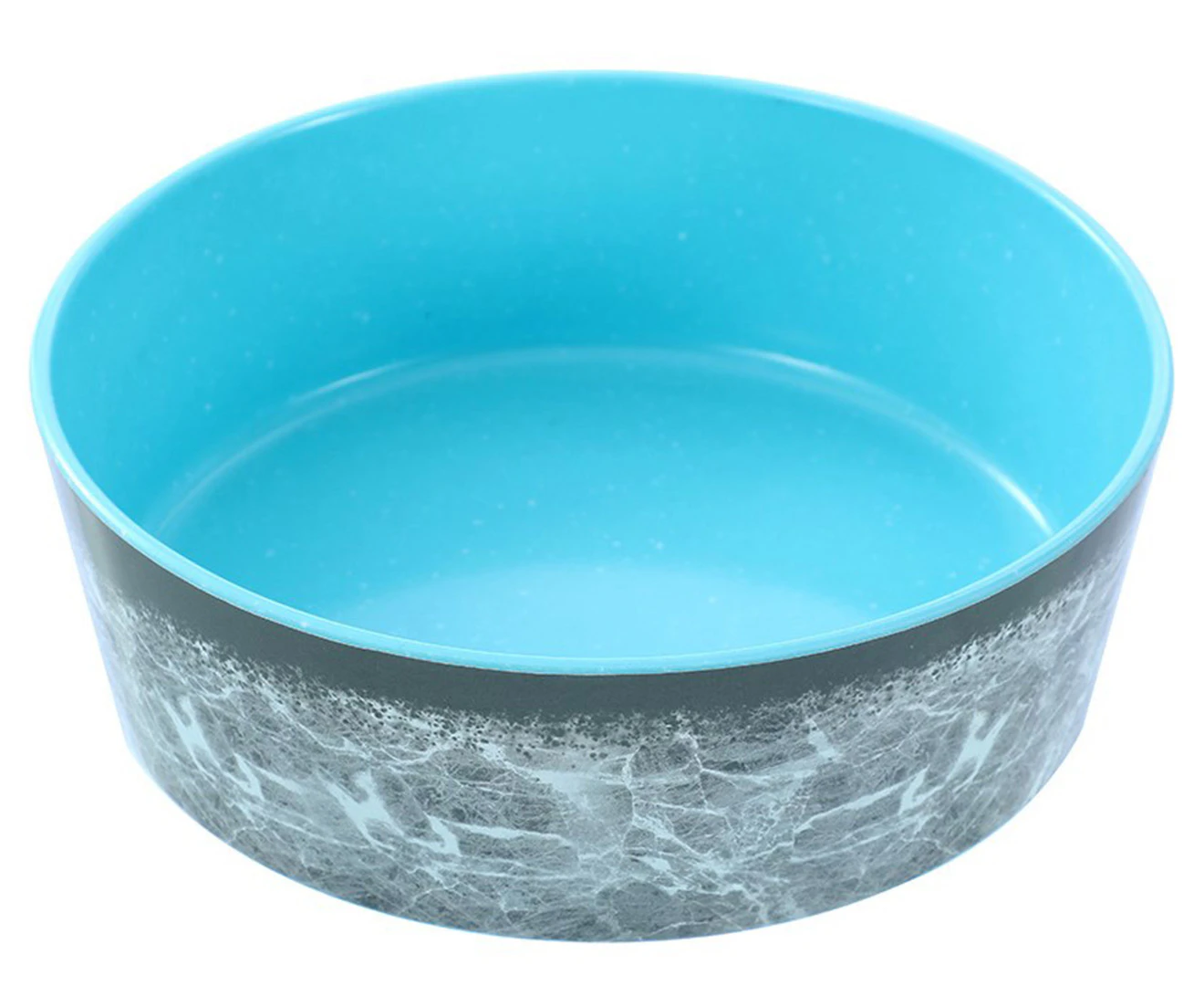 Paws & Claws Large Tuff Stuff Pet Bowl 1.5L - Aqua