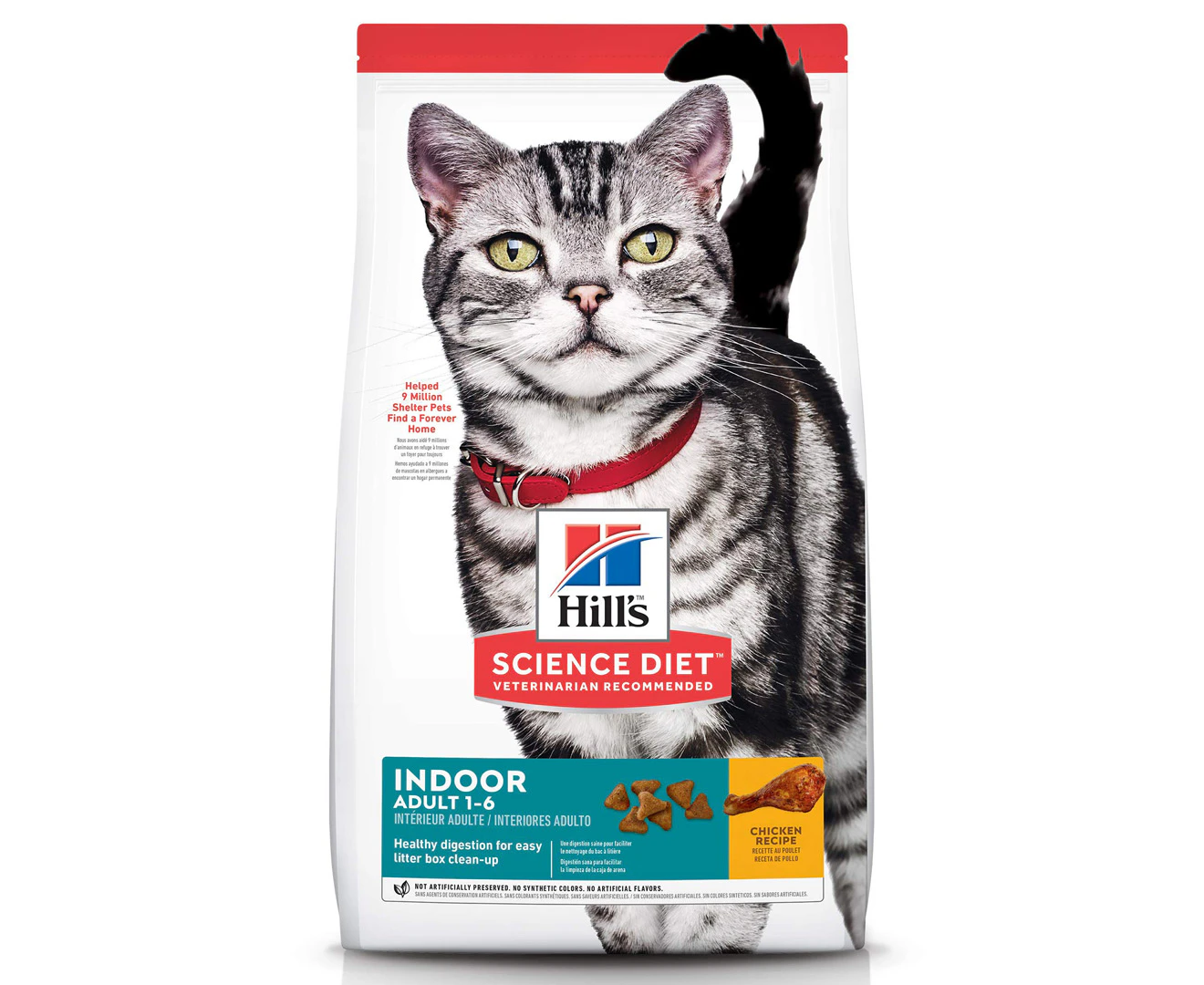 Hill's Science Diet Feline Indoor Adult Cat Food Chicken 4kg