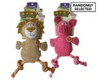 Paws N Claws Animal Kingdom Rope Dog Toy - Randomly Selected