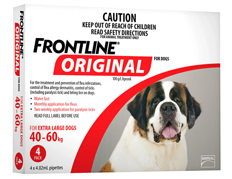 Frontline Original Extra Large Dog 40-60kg