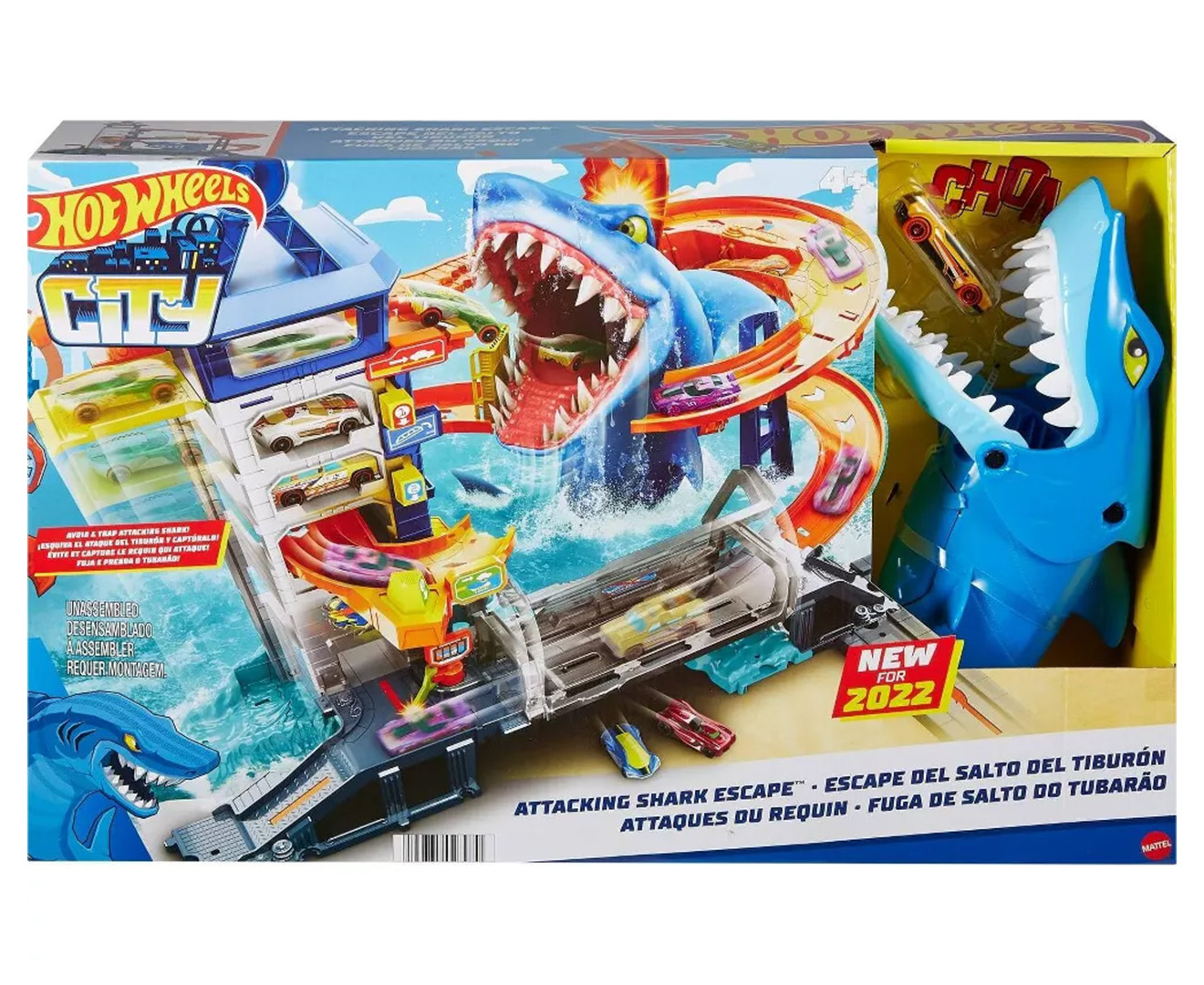 Hot wheels hot sale race track shark