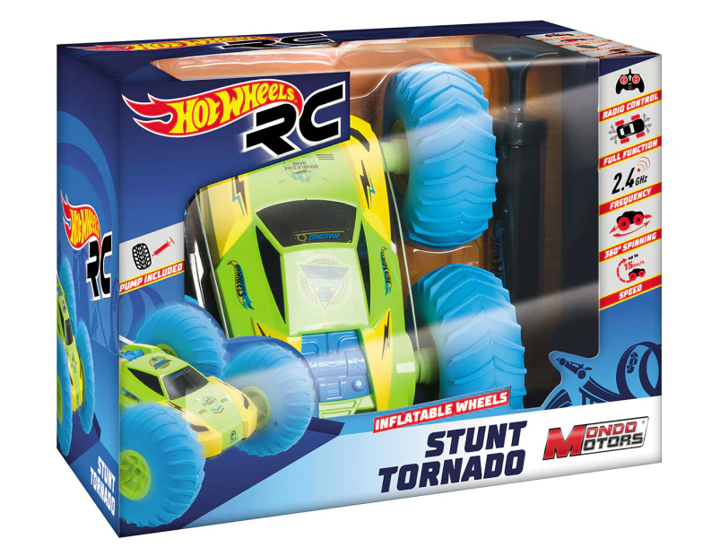 Hot Wheels Remote Control Stunt Tornado 1:10 Toy Car