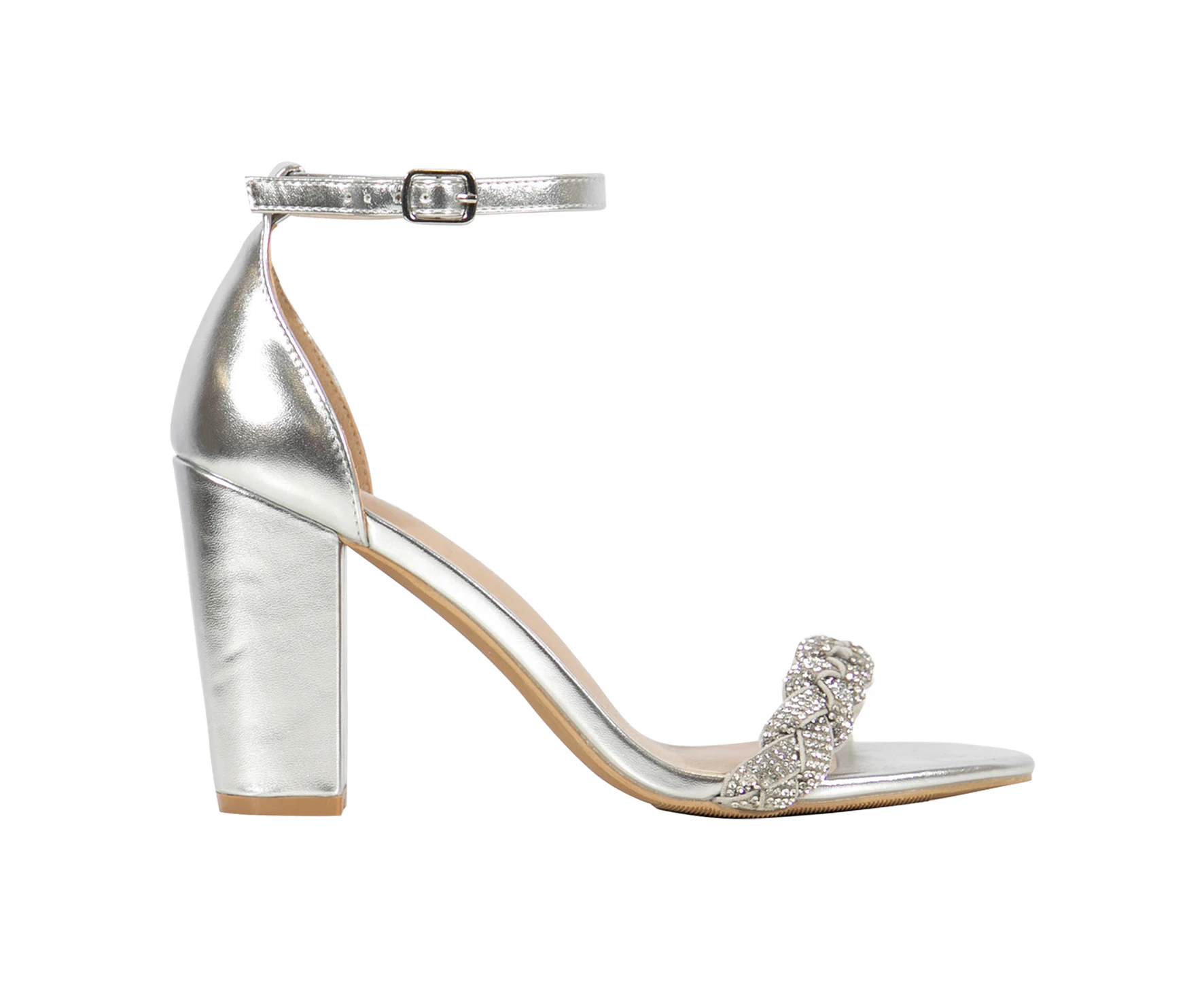 Highball Wildfire Sparkly Detailed Strap Sandal Women's - Silver