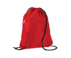Quadra Premium Drawstring Bag (Classic Red) - PC6277