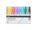 Liquid Chalk Markers, 12 Pack - Anko