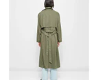 Target Soft Trench Coat - Green