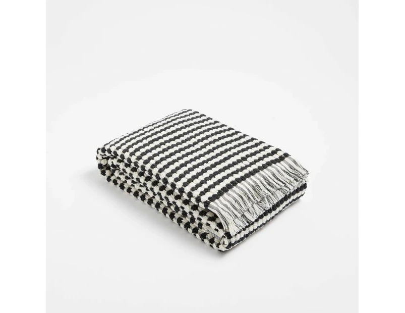 Target Charli Bath Towel - Black