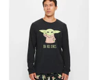 Star Wars Grogu Licensed Pyjama Set - Black