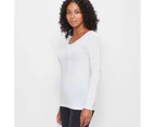 Target Thermal Heat Innovation Long Sleeve Top - White