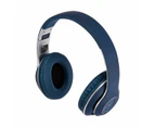 Bluetooth Over-Ear Headphones, Navy - Anko